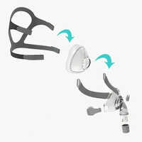Bmc F5 Full Face Cpap Bipap Mask - Age Group: Suitable For All Ages