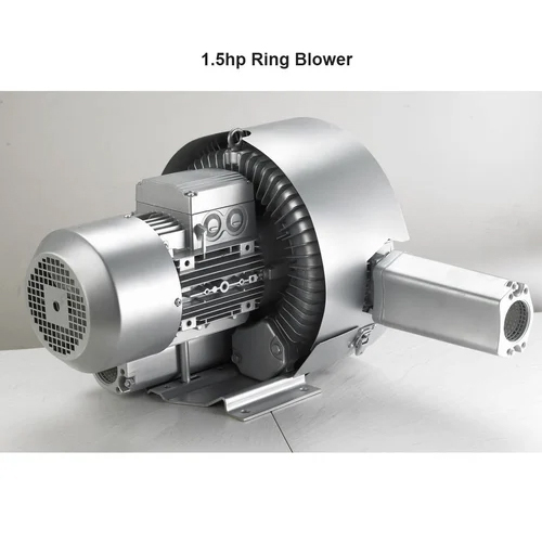 1.5Hp Ring Blower - Color: Silver