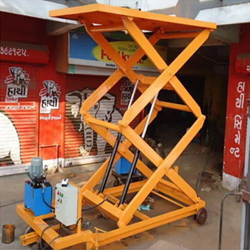 Hydraulic Scissor Lift - Lifting Capacity: 2-3 Tonne