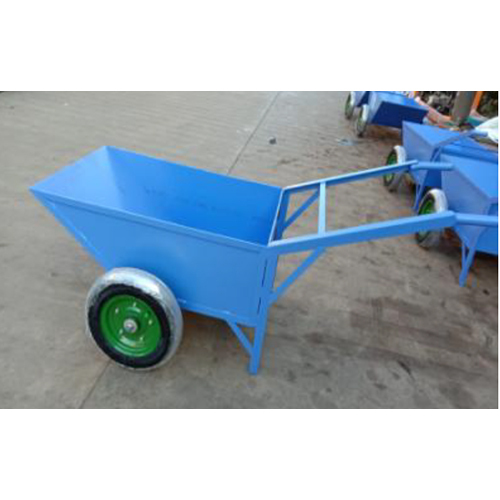 Ji 149 Double Wheel Barrow - Color: Blue