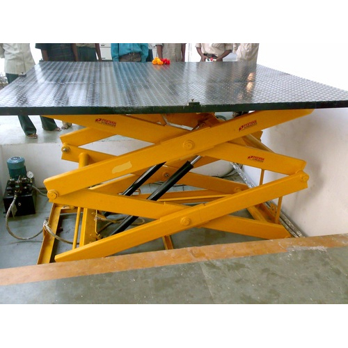 Pit Mounted Hydraulic Scissor Lift Table - Lifting Capacity: 2-4 Tonne