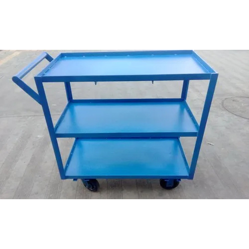 Portable Self Trolley - Color: Blue