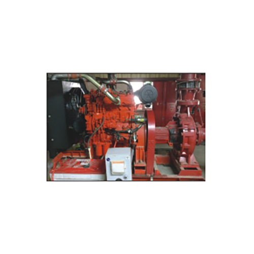 Industrial Fire Fighting Pump - Color: Red