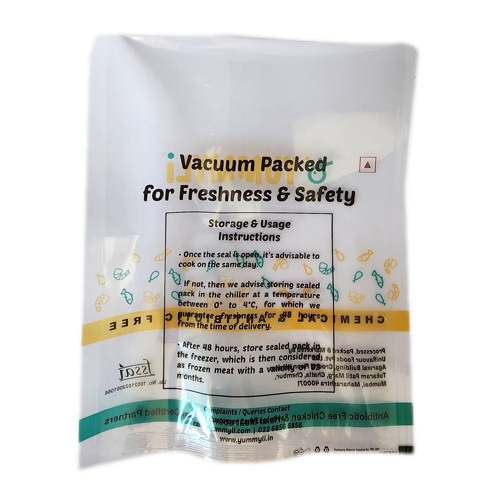 Printed Vacuum Pouch - Color: All Colors Available