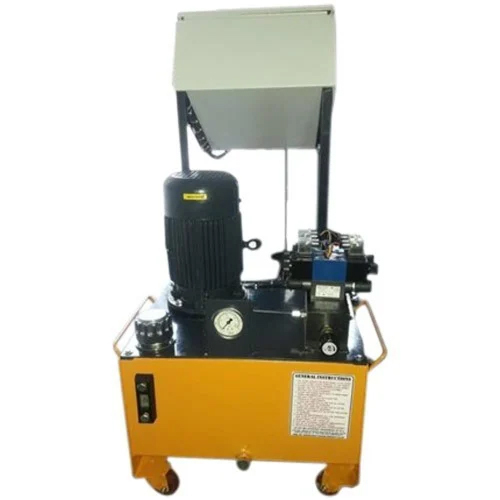 Industrial Customized Hydraulic Power Pack - Color: Yellow