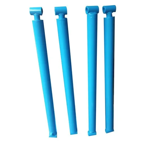 Single Acting Hydraulic Cylinder - Color: Blue