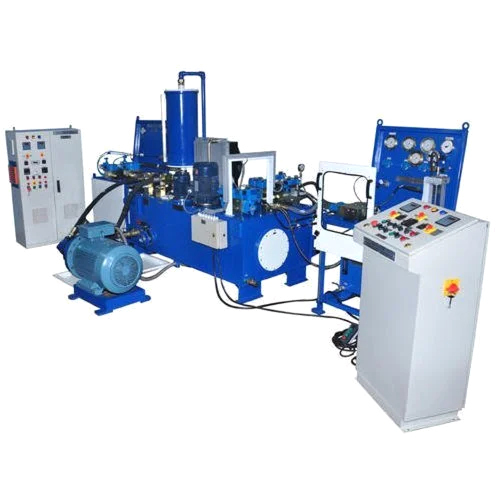 Industrial Hydraulic Test Bench - Color: Blue