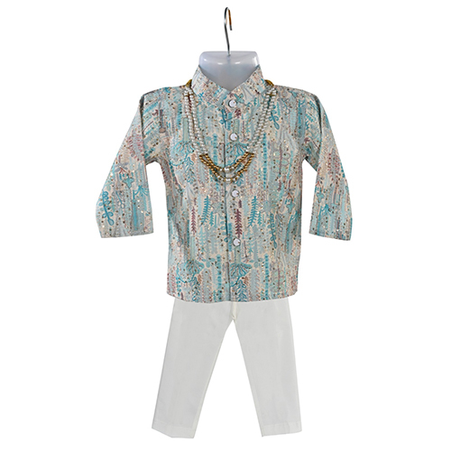 Digital Printed Indo Western Set - Age Group: Kids