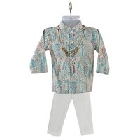 Digital Printed Indo western Set