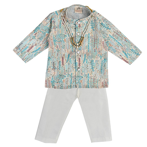 Digital Printed Indo Western Set - Age Group: Kids