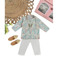 Digital Printed Indo western Set