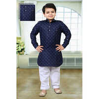 Blue Pathani Kurta Pajama