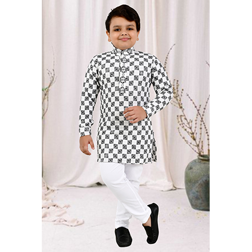 Designer Sequence Kurta Pajama For Boys - Age Group: 3 To 8 Years