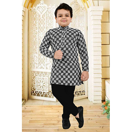 Designer Sequence Kurta Pajama For Boys - Age Group: 3 To 8 Years