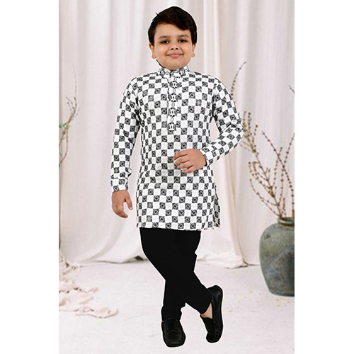 Designer Sequence Kurta Pajama For Boys - Age Group: 3 To 8 Years