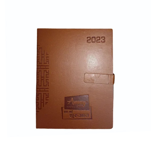 Promotional Corporate Dairies - Color: Brown