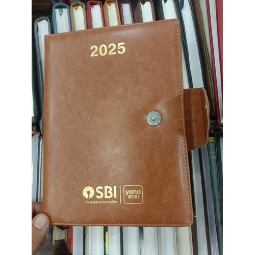 Sbi Yono Leather Diary - Binding: Perfect Binding