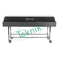 Mortuary Dead Body Transport Trolley With Cover