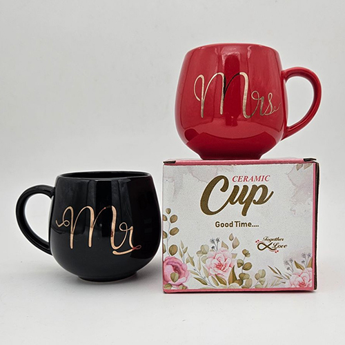 Matka Mr And Mrs Cup - Color: Different Available