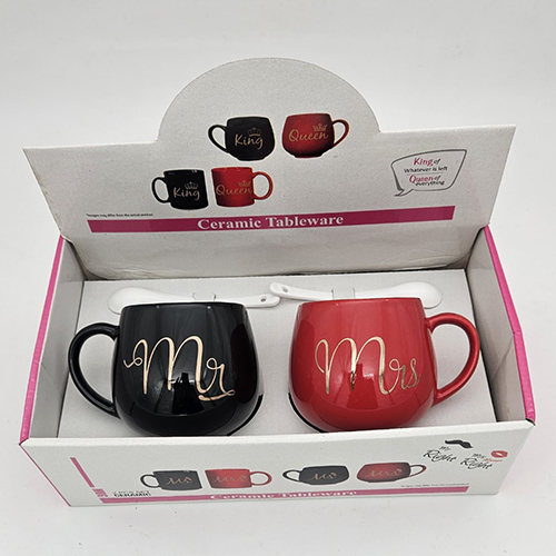 Matka Mr And Mrs Double Cup - Color: Different Available