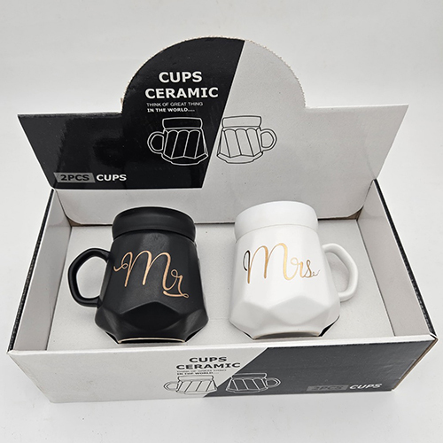 Diamond Mr And Mrs Double Cup