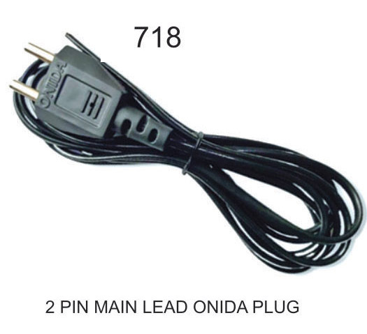 2 PIN MAIN LEAD ONIDA PLUG