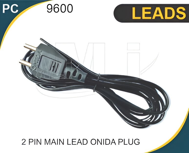 2 PIN MAIN LEAD ONIDA PLUG