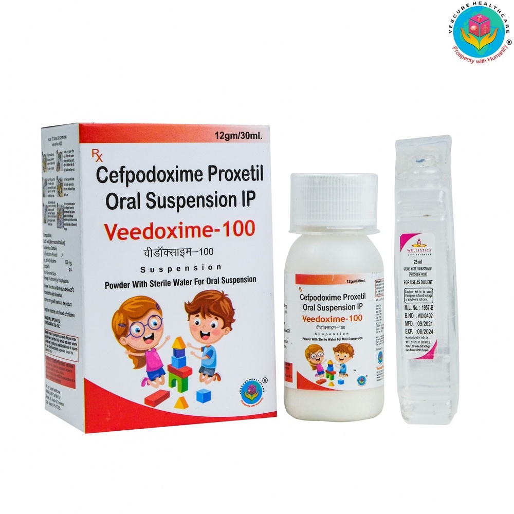 Cefpodoxime 100mg with Water