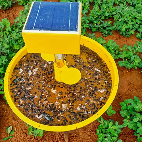 Smart Mini Solar Light Trap - Material: Plastic