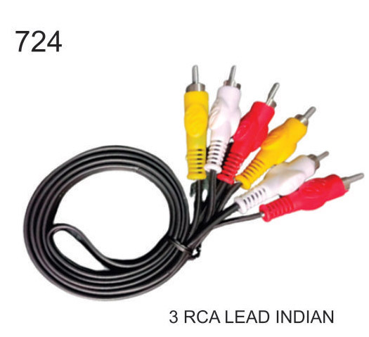 3 RCA LEAD INDIAN