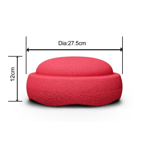Round Crossing Epp Foam Stepping Stone - Color: Pink