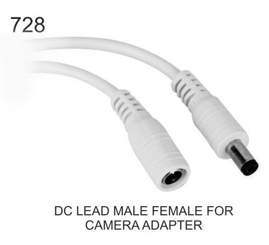 DC LEAD MALE FEMALE FOR CAMREA ADAPTER