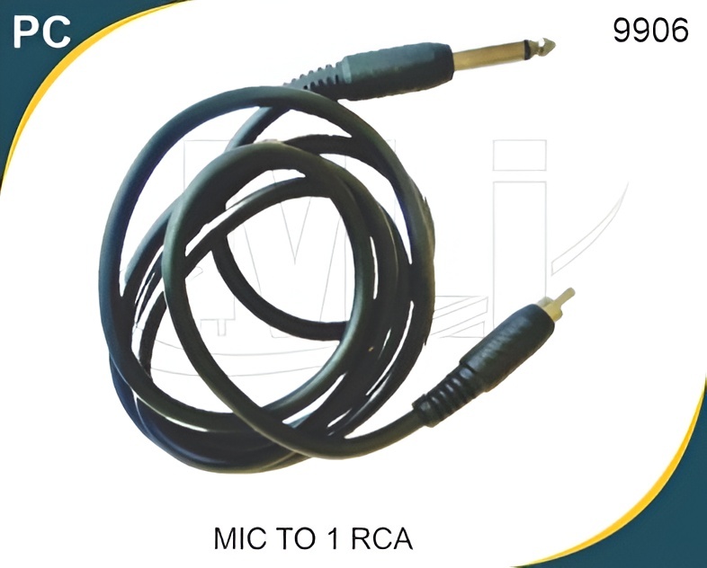 MIC TO 1 RCA
