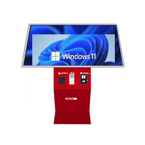 SM-K6 27 Inch Self Service Info Clock In Machine