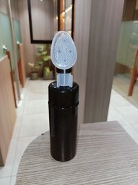 100ml Foamer Black - 42mm Neck Size , Gentle Cleansing Foam For Skin Purification And Circulation Boosting