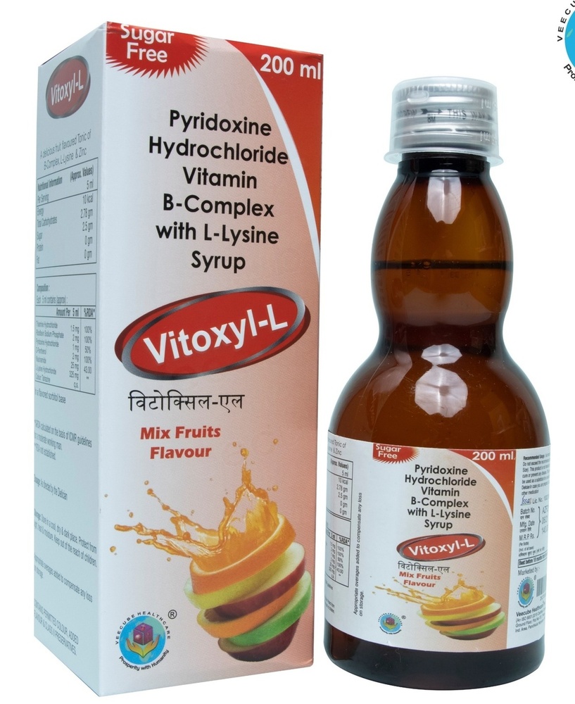 L Lysine B-Complex Vitamin Sugar Free