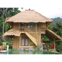 Bamboo Forest Cottage - High-quality Wooden Structure, Sturdy Wooden Roof, Durable Pvc Door, Customizable Color Options, Ideal For Hotels And Personal Retreats