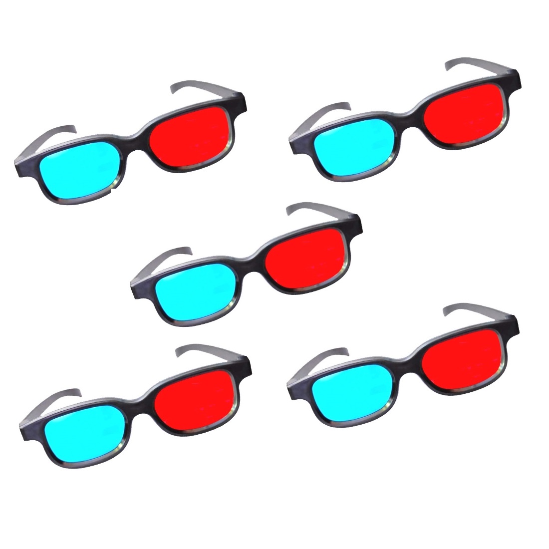 RED-BLUE 3D GLASSES