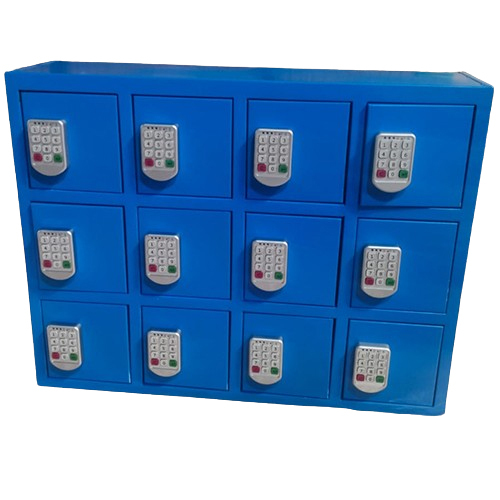 Electric Digital Mobile Locker - Color: Blue