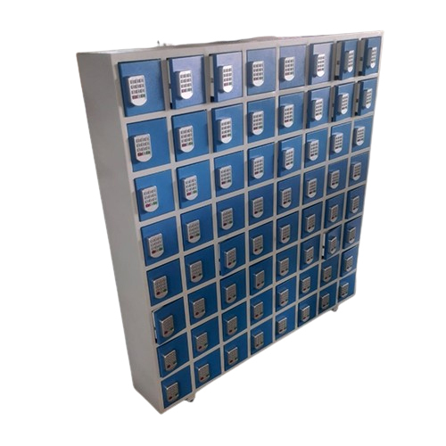 Electric Digital Mobile Locker - Color: Blue