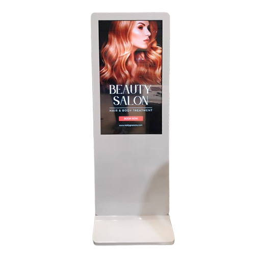 White Color Digital Standee