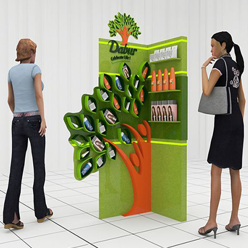 Product Display Rack - Color: Green