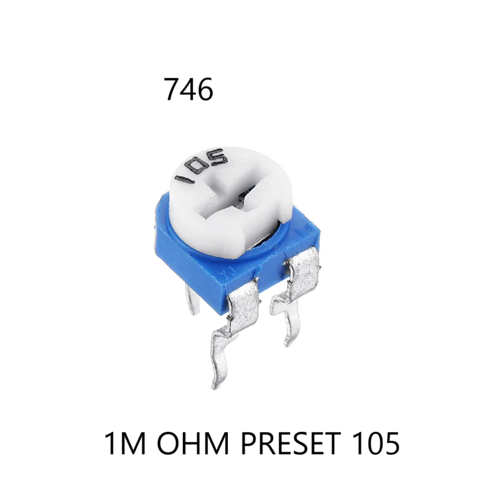 1 M OHM PRESET 105
