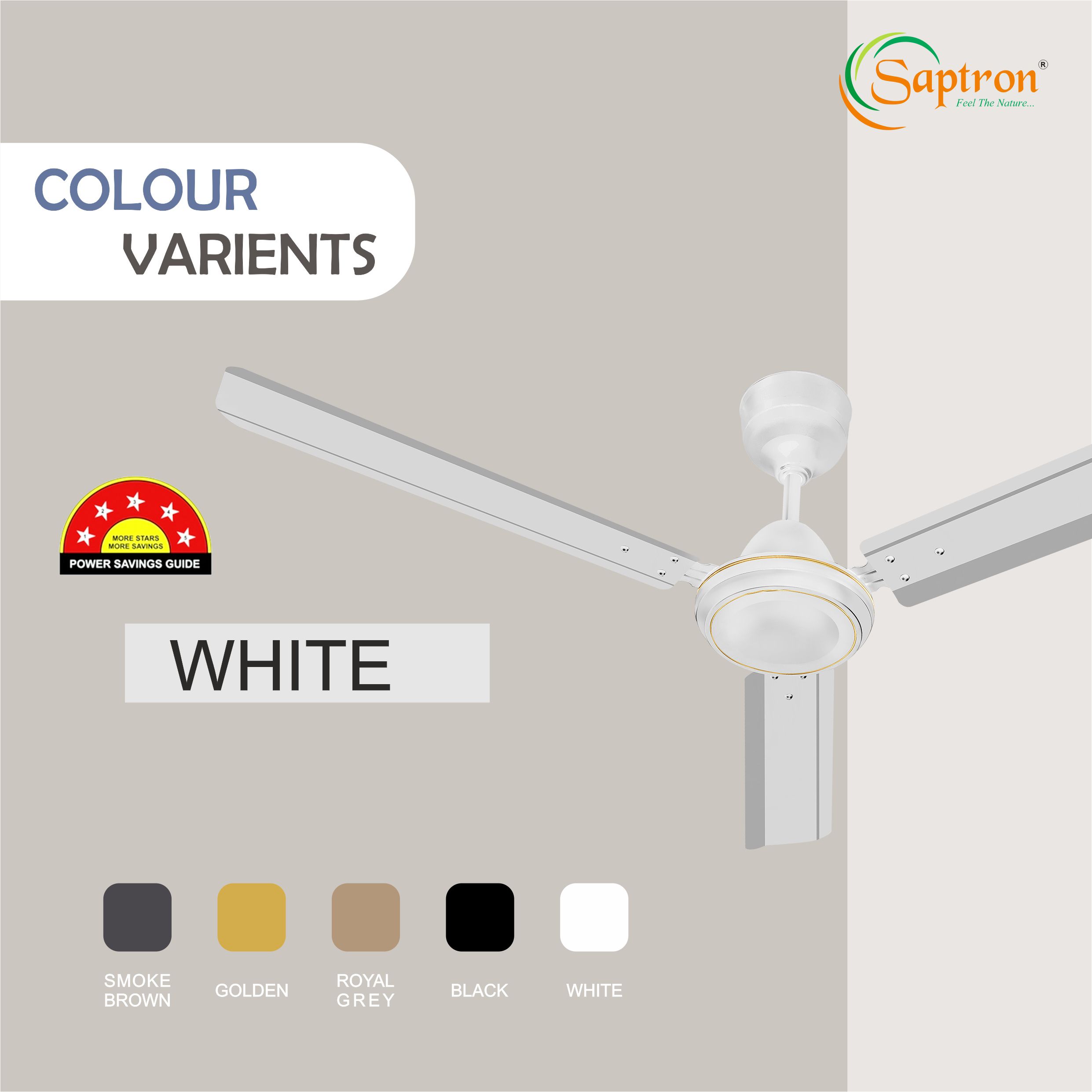 24 Volt Bldc Fan - Color: White