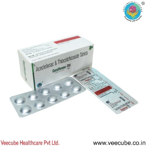 Acelcofenac 100mg  Thiocolchicoside 4mg