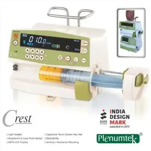 Plenumtech Crest Syringe Pump (3 Year Warranty)