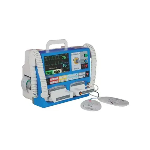 Nasan Biphasic Defibrillator With Multipara Monitor