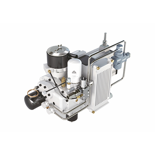 Ebs Series 3-7.5 Hp Oil Injected Transport Compressor - Color: White