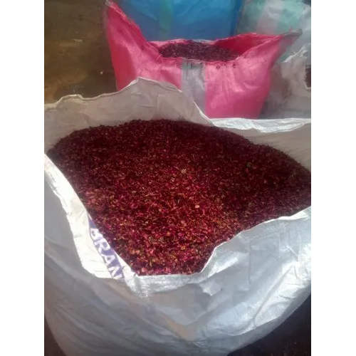 Dry Red Rose Flower - Dried Herb, Red Color | Dosage As Suggested, Perfect for Potpourri and Decorative Arrangements