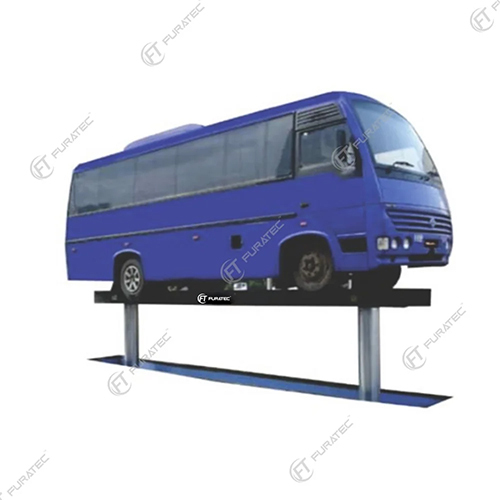 बस धोने के लिए लिफ्ट